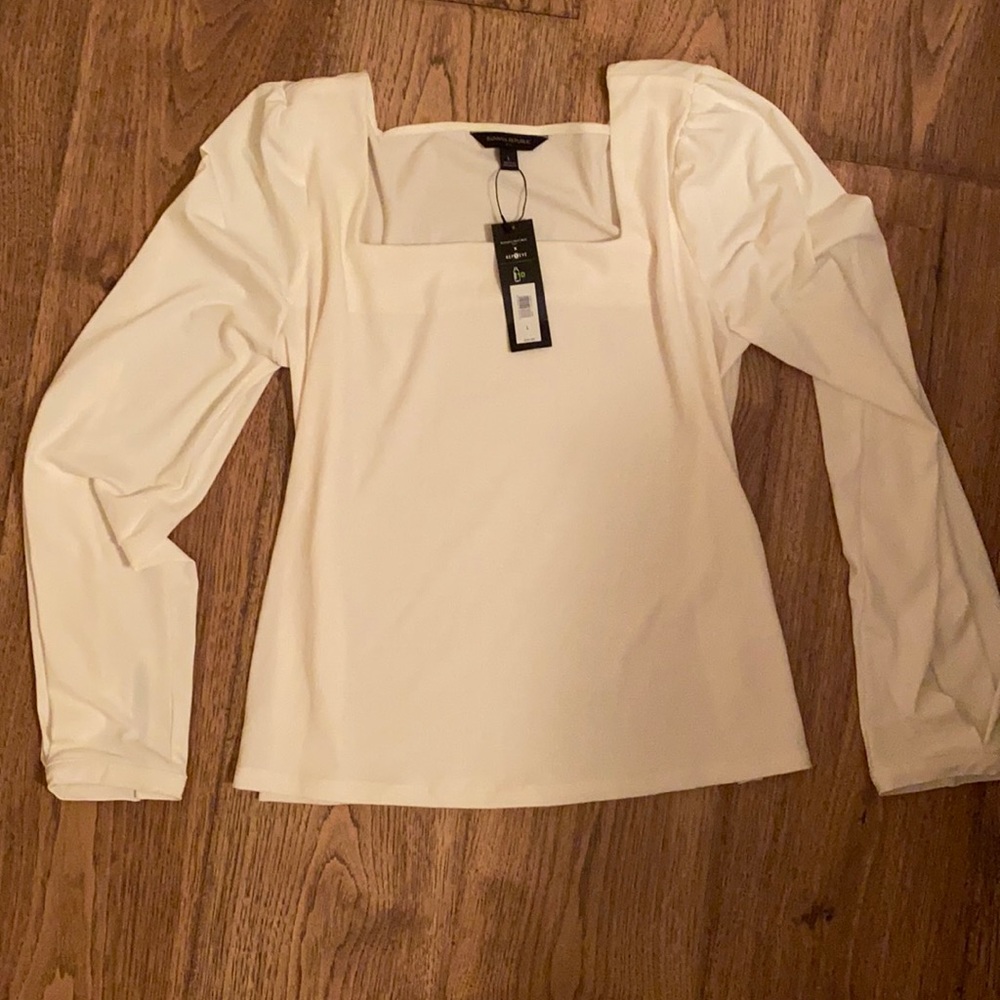 Banana Republic White Blouse